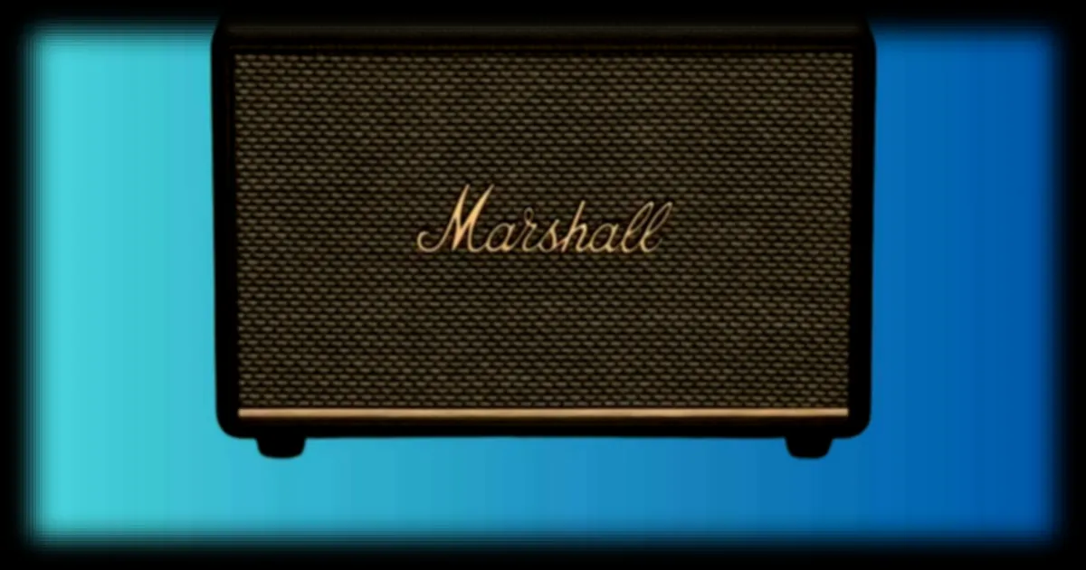 L'enceinte Marshall Acton III voit son prix chuter à moins de 250 €