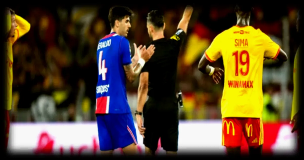 Lens-PSG : Daniel Riolo critique les cartons rouges, propose un changement dans la philosophie de l'arbitrage français