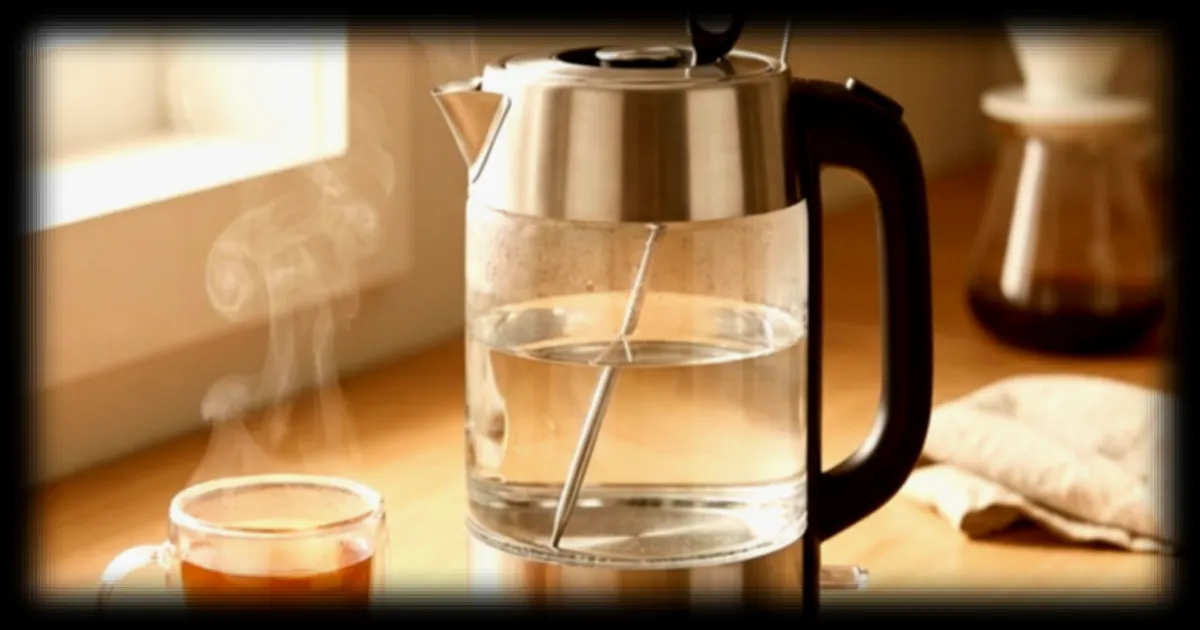 L'erreur courante avec votre bouilloire qui peut ruiner votre thé