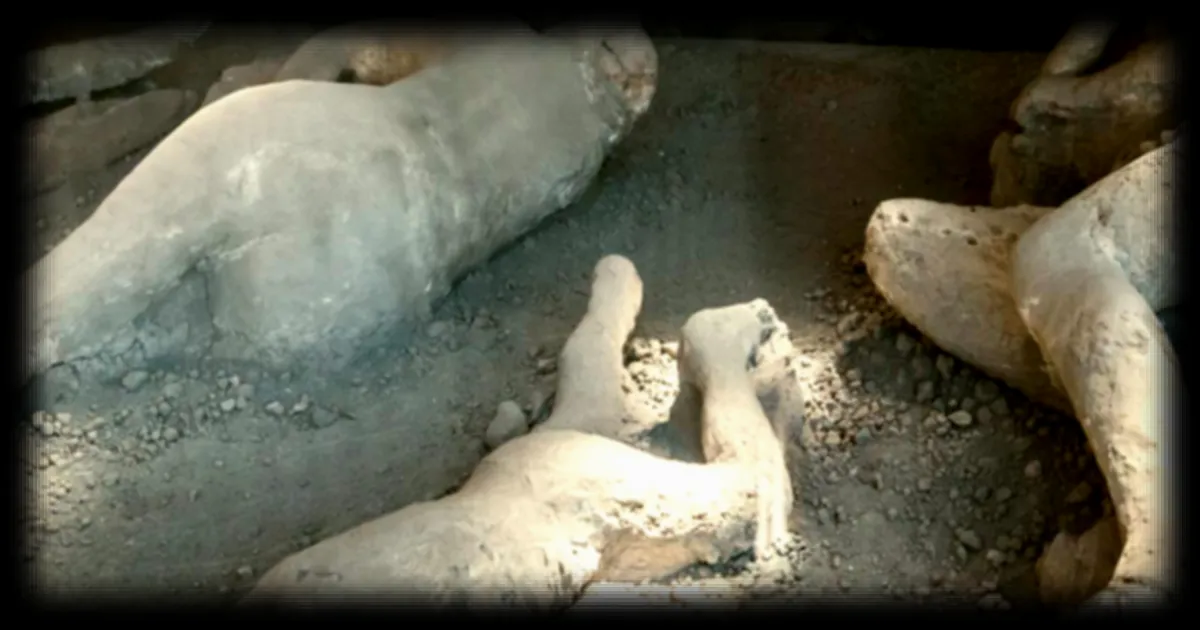 L'éruption du Vésuve : un cerveau humain transformé en verre