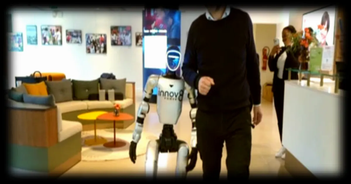 Les capacités impressionnantes d'un robot humanoïde selon France 24