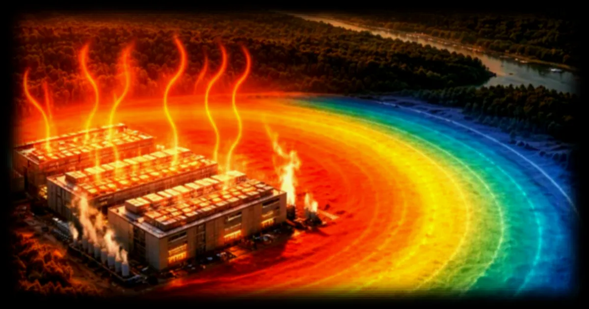 Les centres de données provoquent des îlots de chaleur sur plusieurs kilomètres, selon une étude