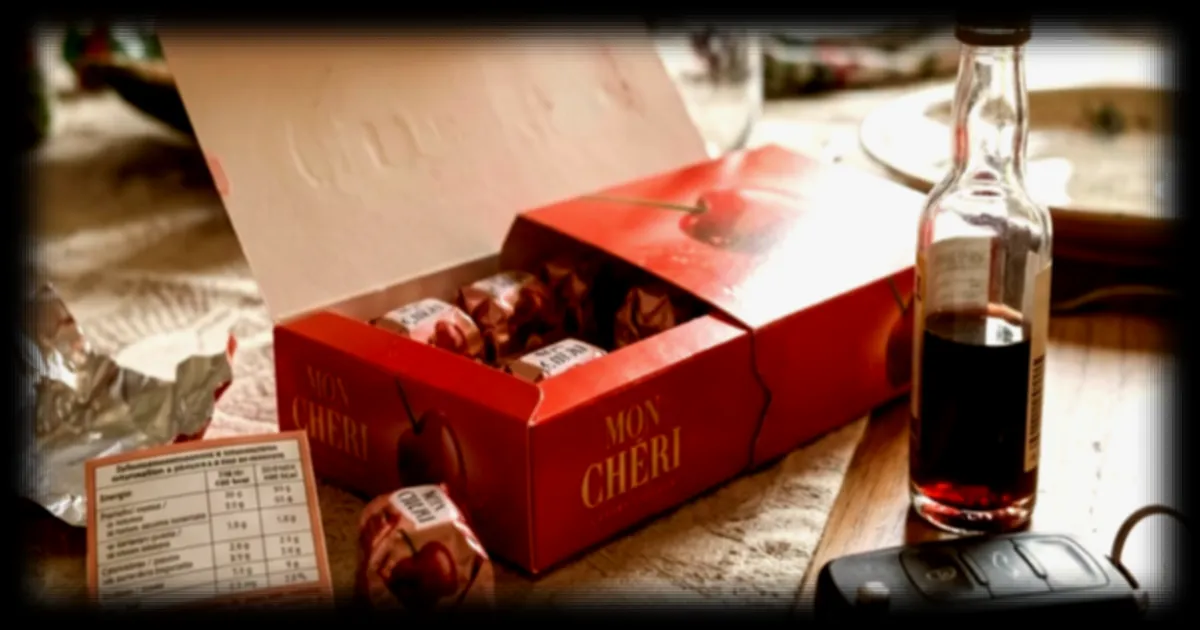 Les chocolats Mon Chéri contiennent de l'alcool : quels risques au volant ?