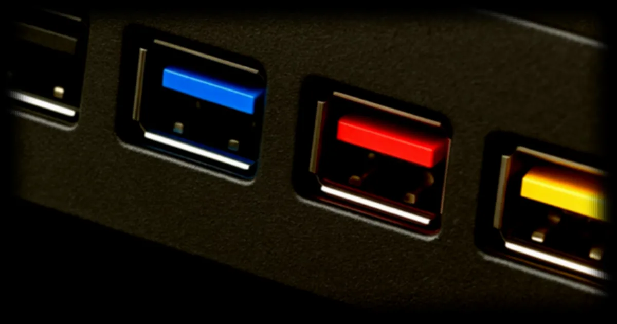 Les codes couleurs des ports USB : ce que tout le monde devrait savoir