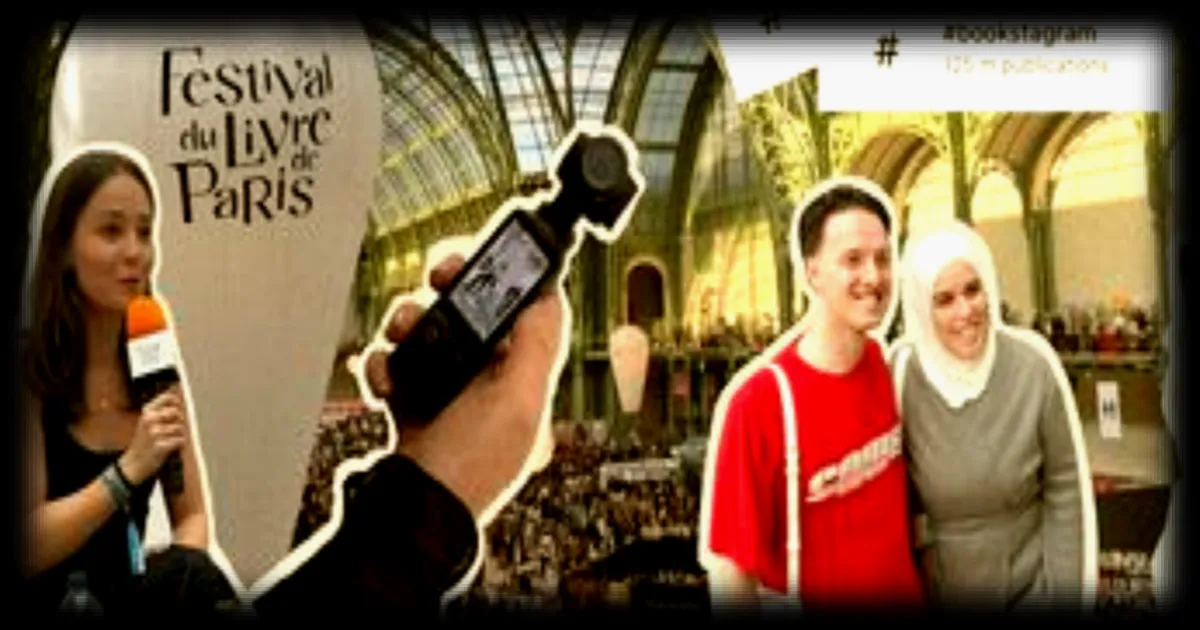 Les créateurs de contenus littéraires en ligne à l'honneur au Festival du Livre de Paris 2026