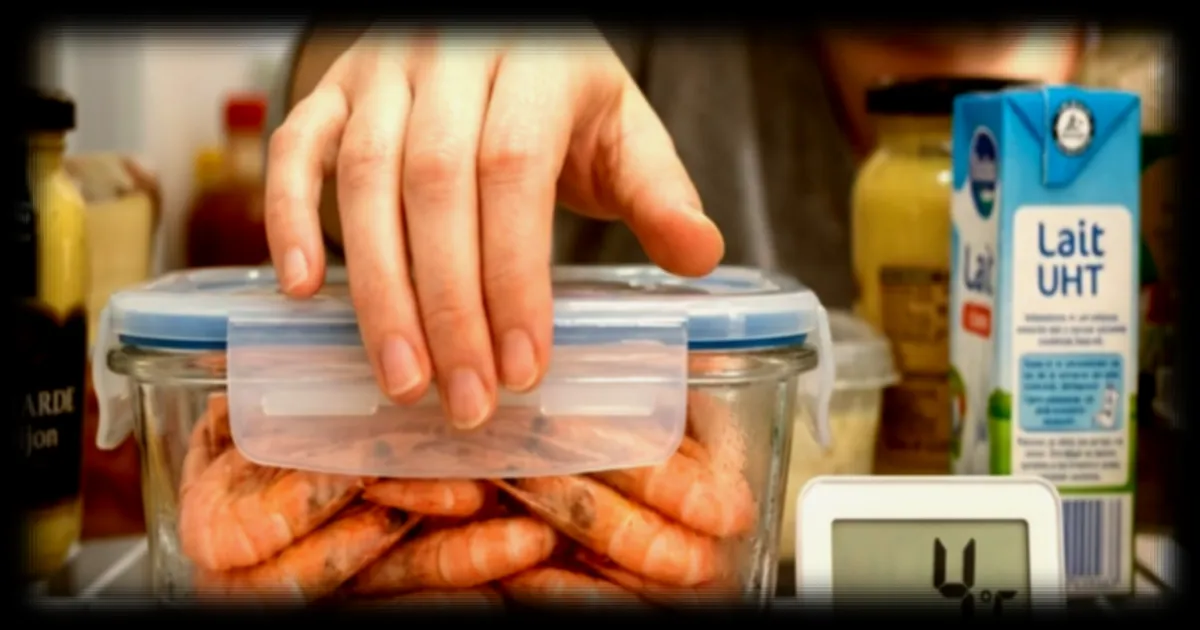 Les crevettes au frigo : attention, un delai a respecter pour eviter tout risque pour la sante