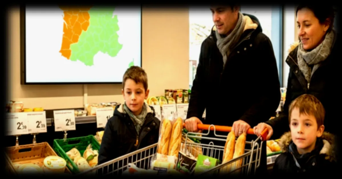 Les départements où les courses au supermarché coûtent le moins cher