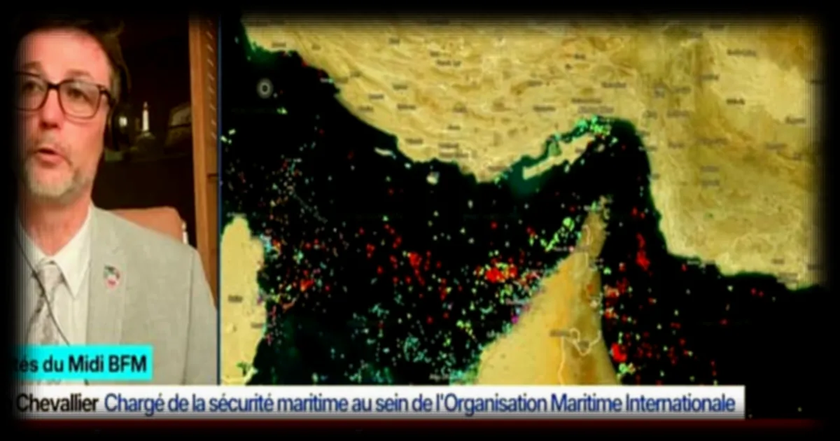 Les équipages bloqués dans le détroit d'Ormuz vivent une période stressante selon Damien Chevalier de l'Organisation maritime internationale