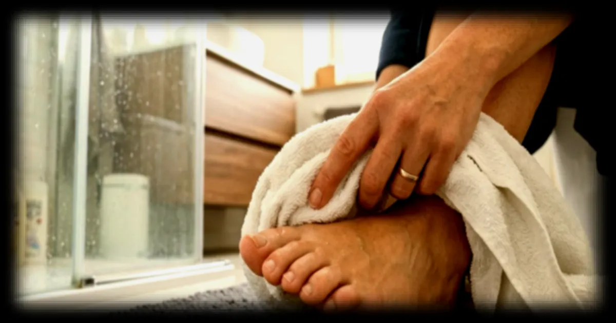 Les erreurs a eviter apres la douche pour des pieds en bonne sante, selon une podologue