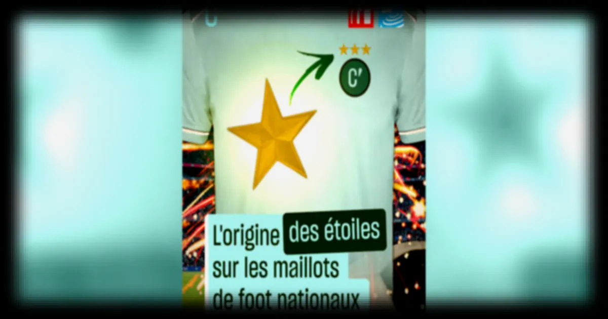 Les étoiles sur les maillots des équipes nationales : origines et symboles d'une tradition footballistique