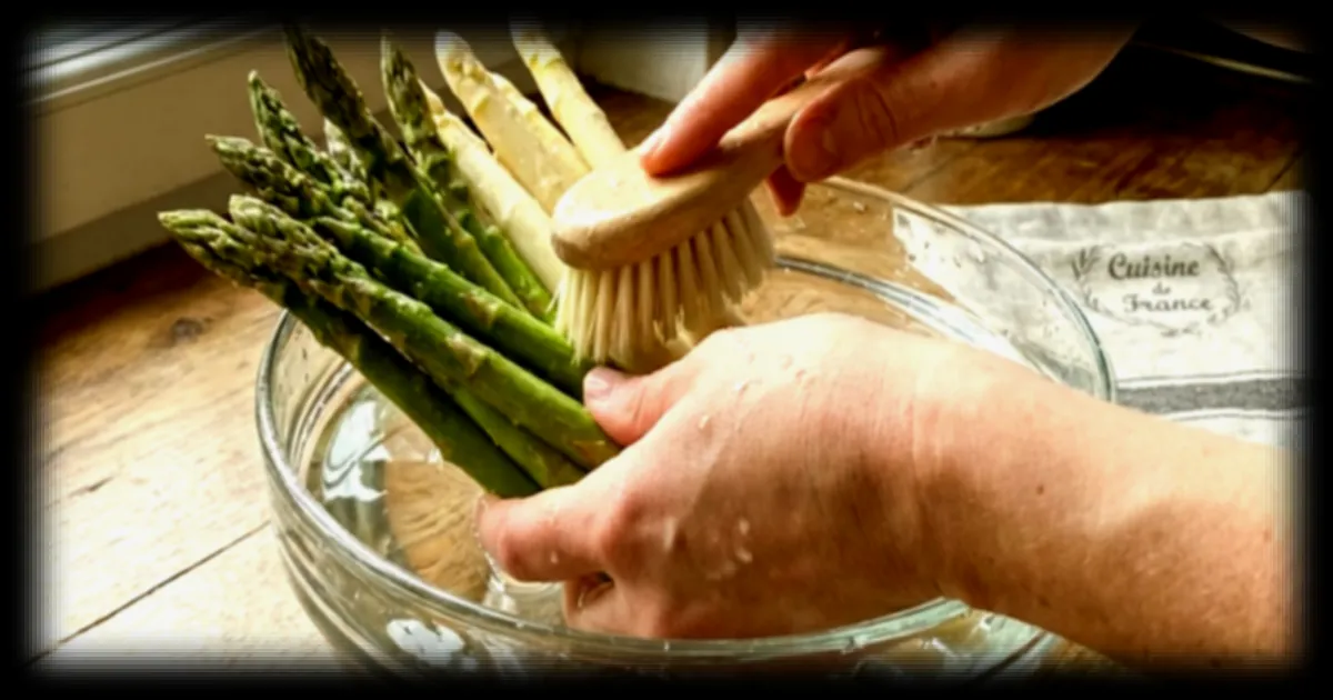 Les experts dénoncent le lavage rapide des asperges : une méthode efficace contre les pesticides