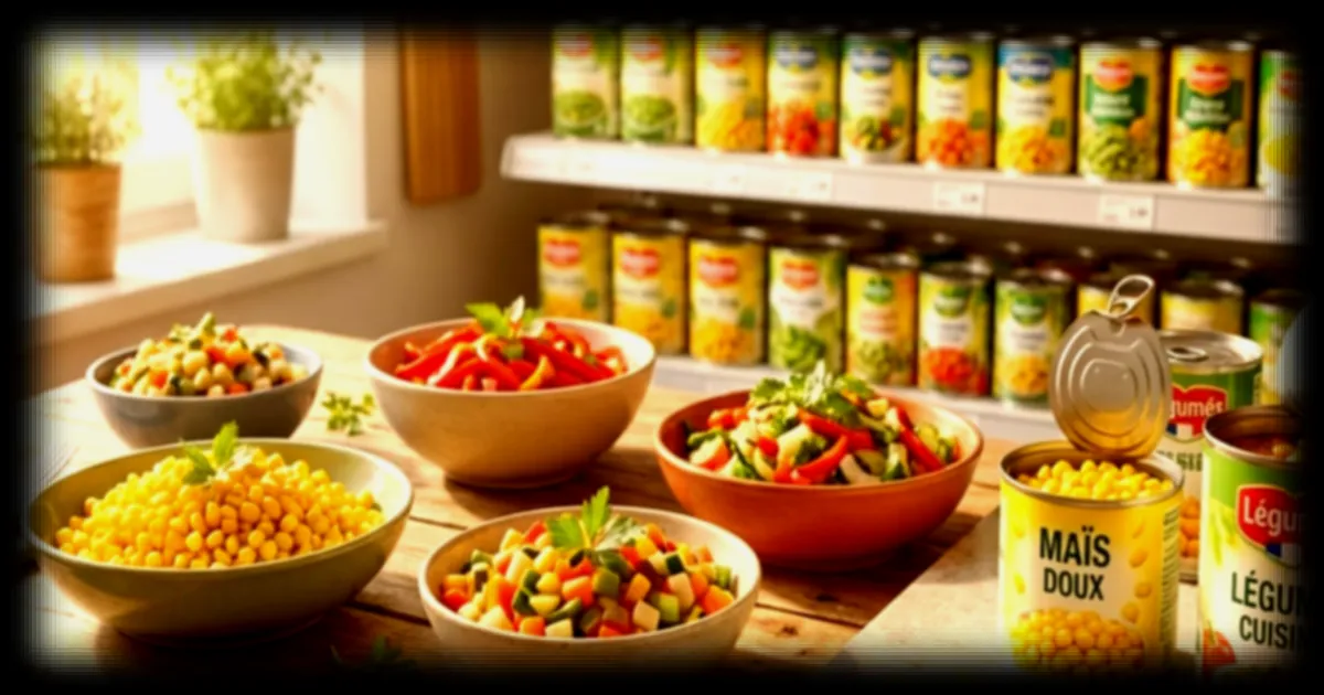 Les Français plébiscitent une marque de légumes en conserve en supermarché