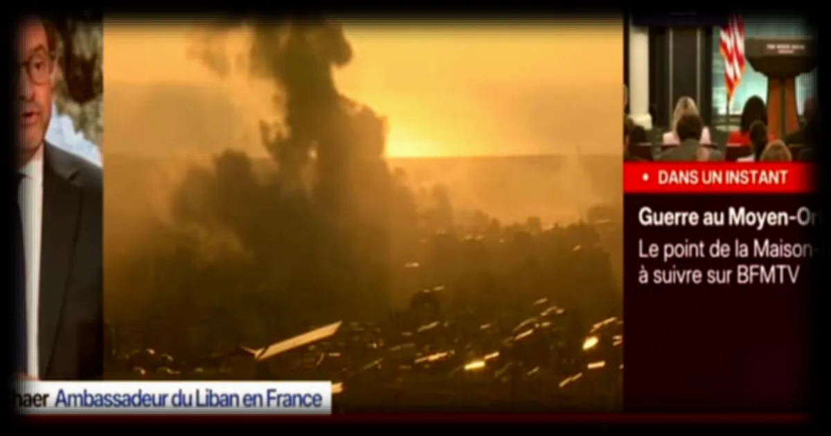 Les frappes au Liban visent à déstabiliser plutôt qu'à neutraliser le Hezbollah, déclare l'ambassadeur du Liban en France