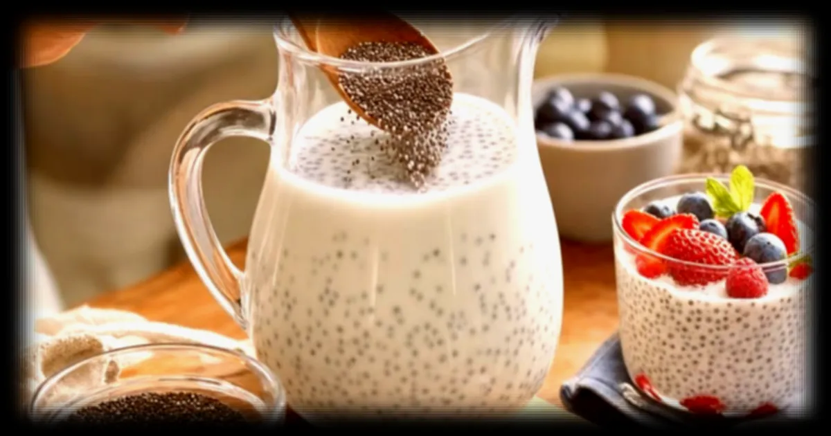 Les graines de chia : un astuce pour les faire gonfler plus vite