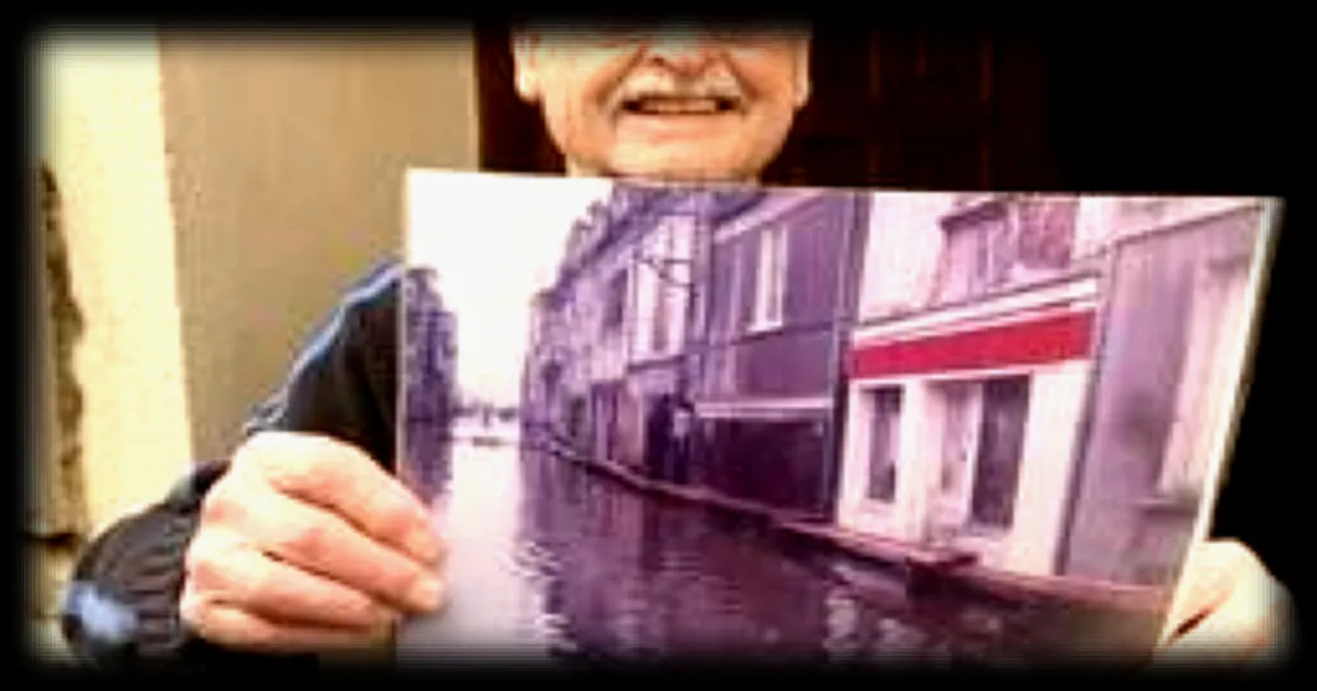 Les inondations à Angers : les anciens servent de repères aux habitants