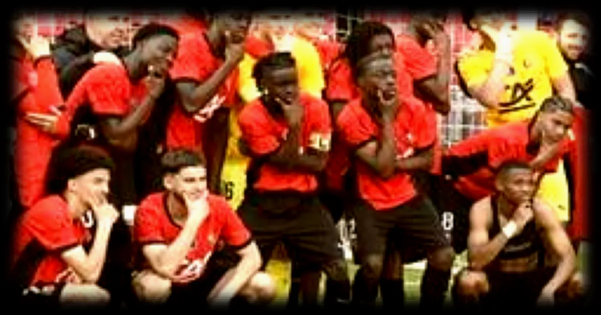 Les minots du Stade Rennais de retour au Roazhon Park un an apres leur victoire en Coupe Gambardella