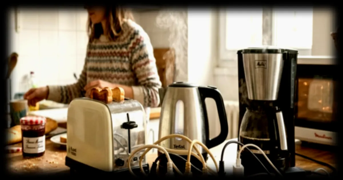 Les multiprises de cuisine : une habitude courante pouvant provoquer des incendies