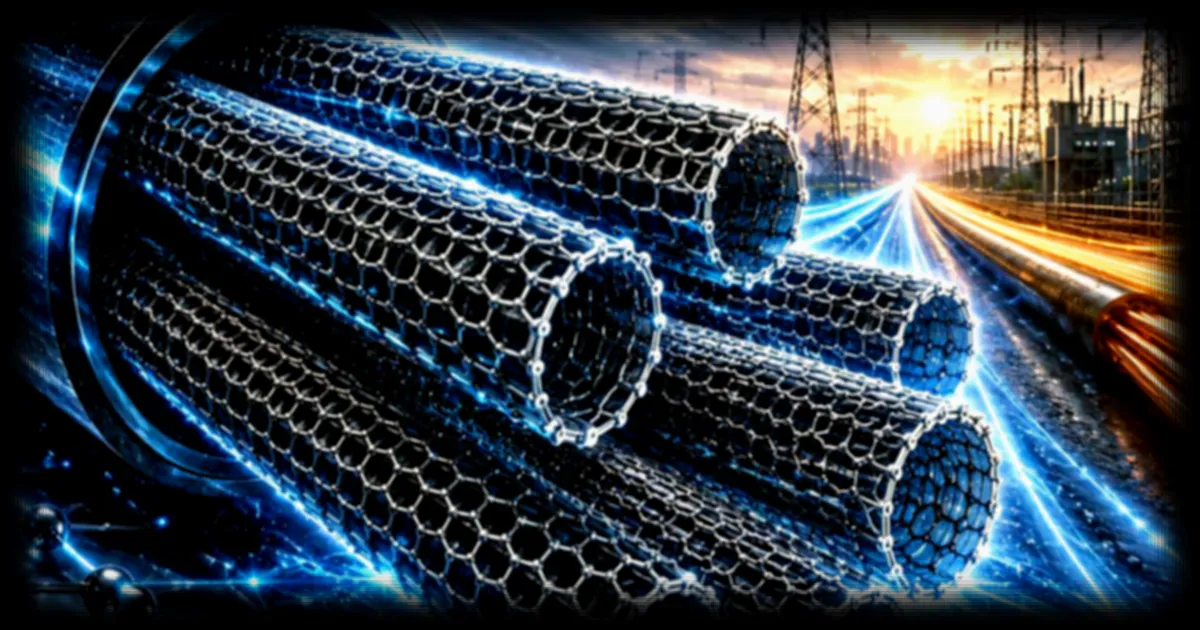 Les nanotubes de carbone révolutionnent les réseaux électriques : une avancée espagnole promet des câbles plus légers et plus performants