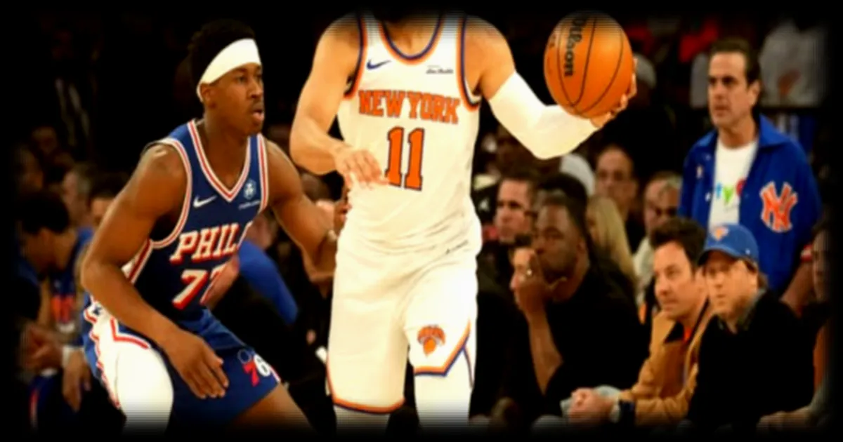 Les New York Knicks surclassent les Philadelphia 76ers pour une victoire éclatante en demi-finale de conférence Est