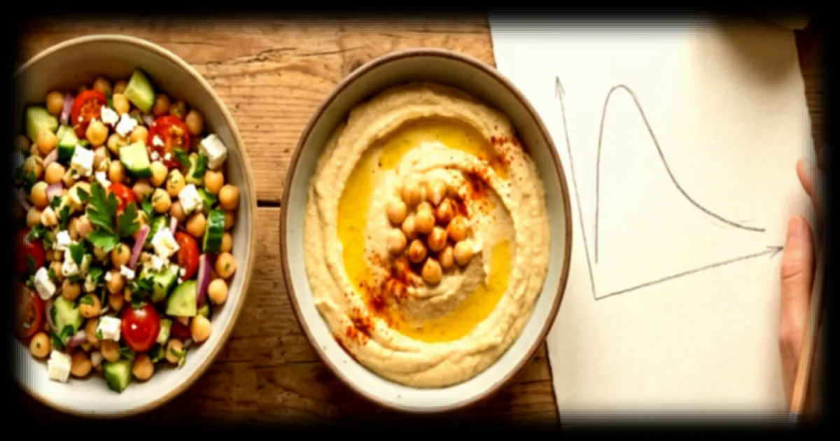 Les pois chiches : un pouvoir sur la glycémie et la satiété conditionné par la texture