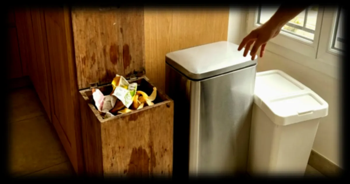 Les poubelles de cuisine en bois favorisent le développement des bactéries : avertissement d'un spécialiste français