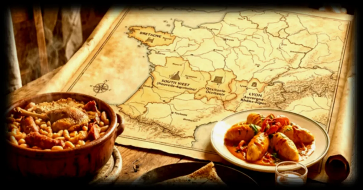 Les régions françaises les plus gastronomiques selon un sondage Ipsos