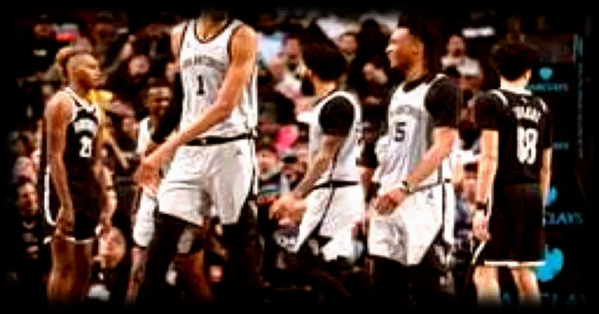 Les San Antonio Spurs de Victor Wembanyama enchaînent une 11e victoire à Brooklyn