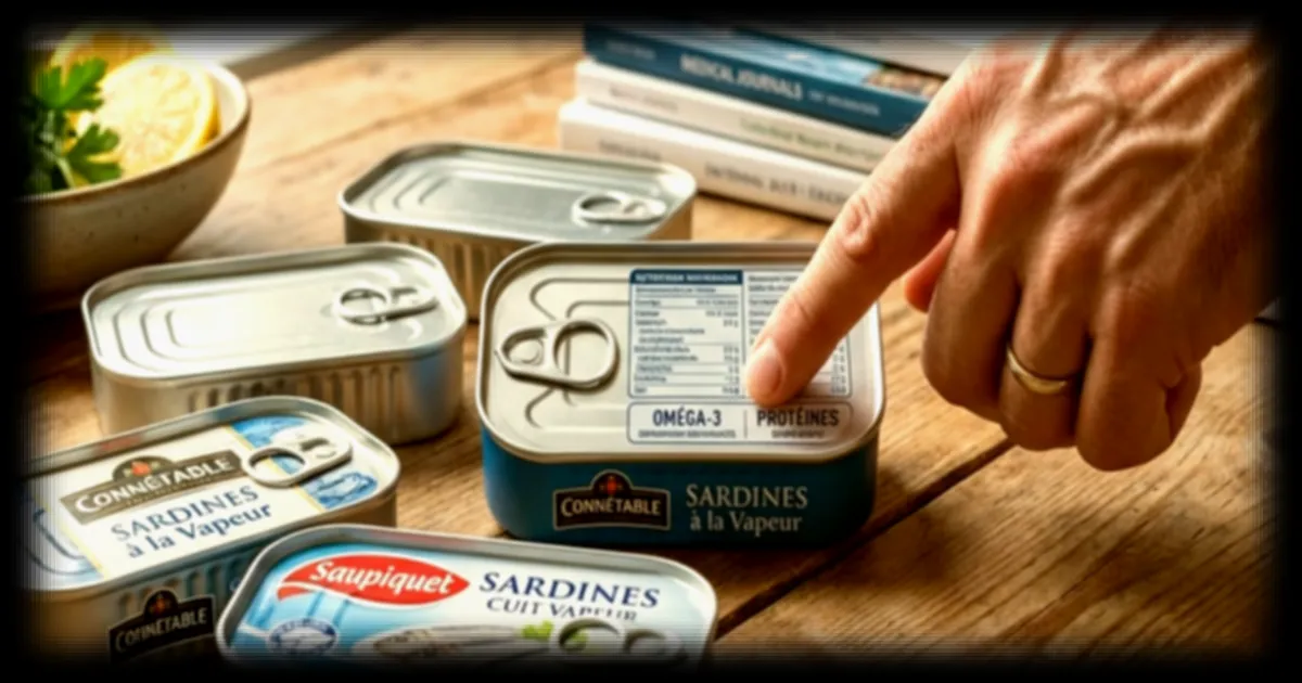 Les sardines en boîte : ce détail de cuisson qui impacte leurs bienfaits selon un médecin
