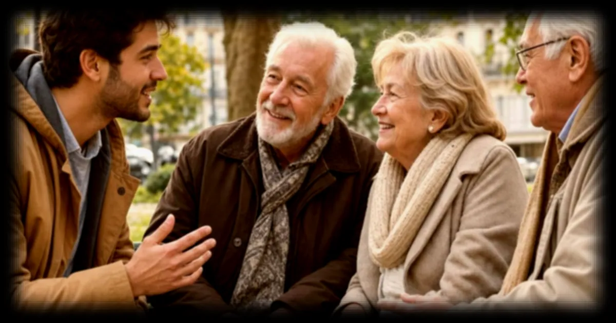 Les seniors partagent leur secret pour une vie heureuse : une leçon de simplicité et de liens