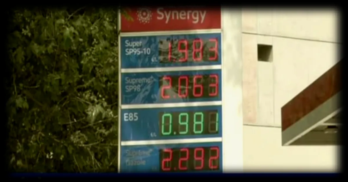 Les taxes représentent entre 50% et 60% du prix d'un plein de carburant en France