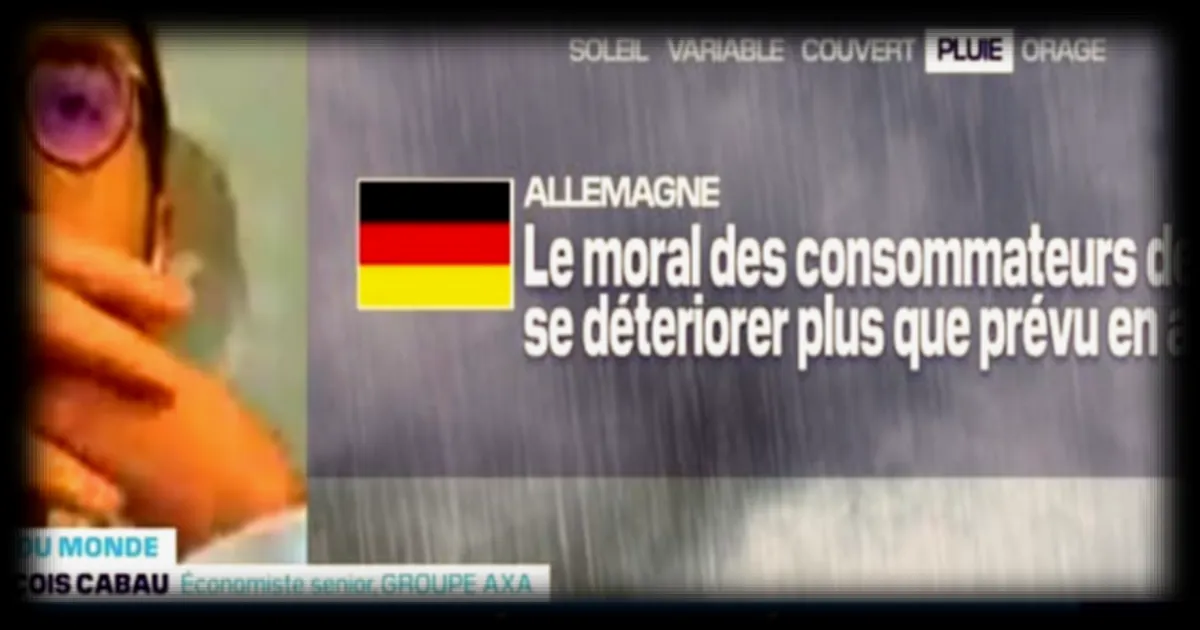 L'Europe face à la dégradation du moral des ménages