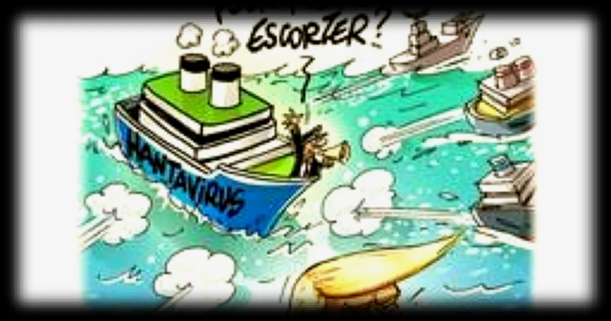 L’hantavirus sur le « MV Hondius » : deux cas confirmés, selon le dessinateur Chaunu