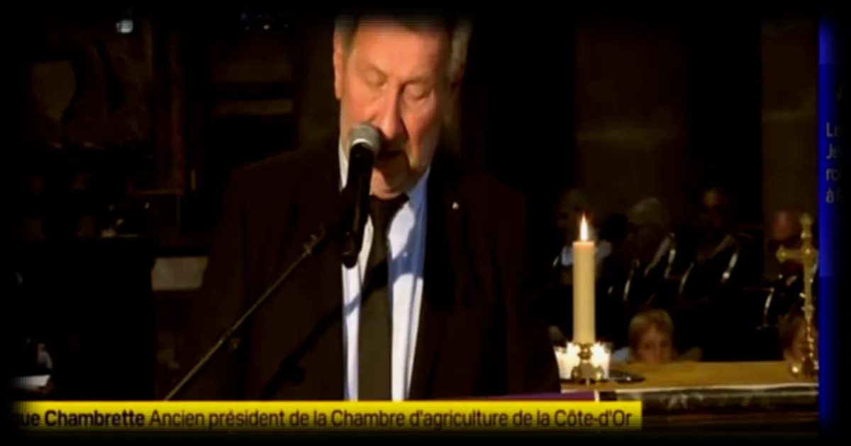 L'hommage de l'ancien président de la Chambre d'agriculture de la Côte-d'Or au sénateur François Patriat