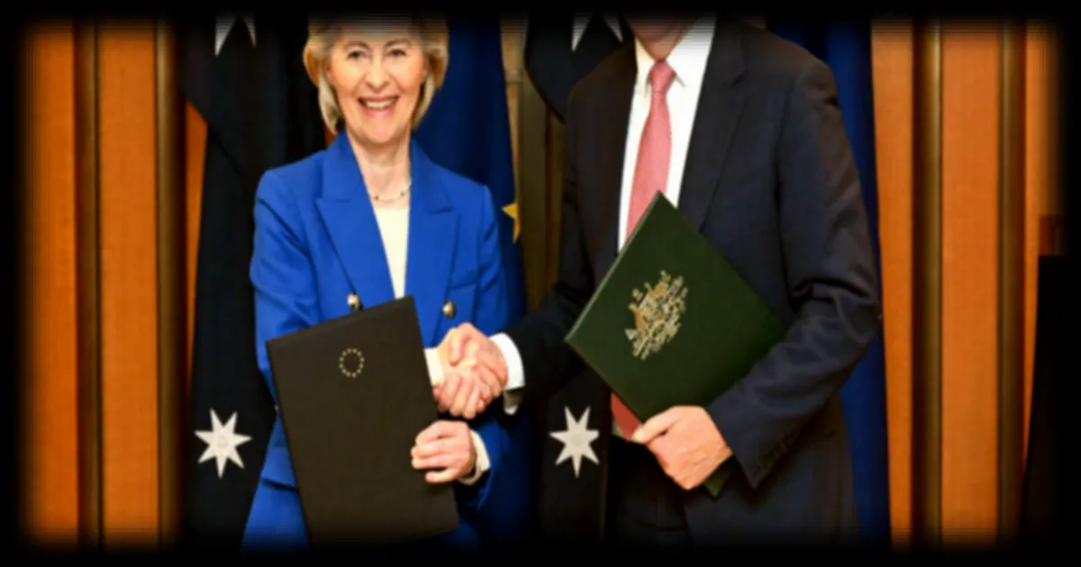 Libre-échange et coopération stratégique : l’Australie et l’UE scellent un accord historique après huit ans de négociations