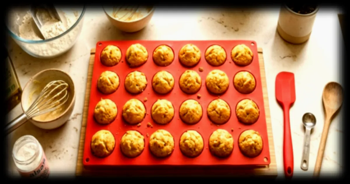 Lidl presente un moule en silicone pour realiser 24 mini-muffins a moins de 9 euros