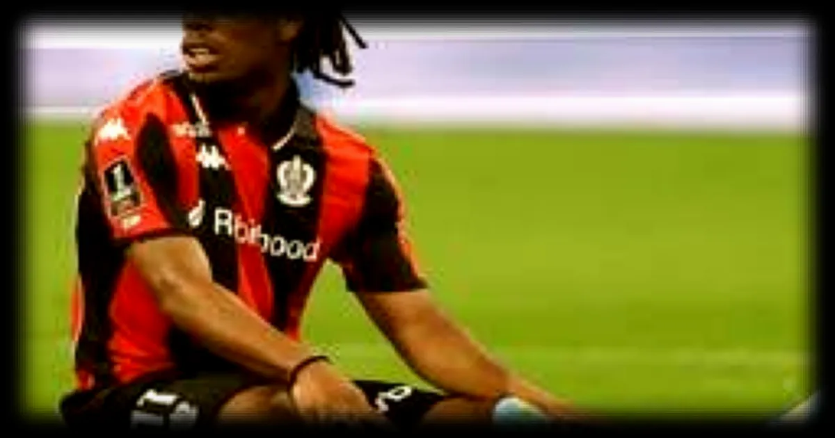 Ligue 1 : Elye Wahi de Nice, forfait contre Lens suite à une blessure à la cuisse