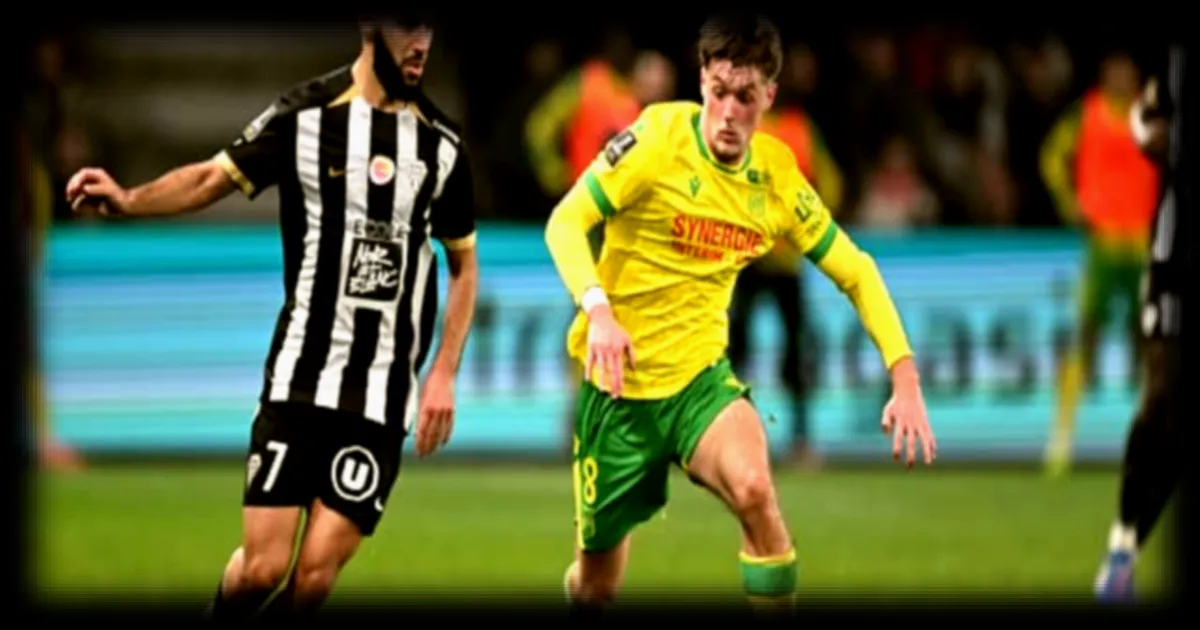 Ligue 1 : Nantes affronte Angers dans un duel crucial pour le maintien