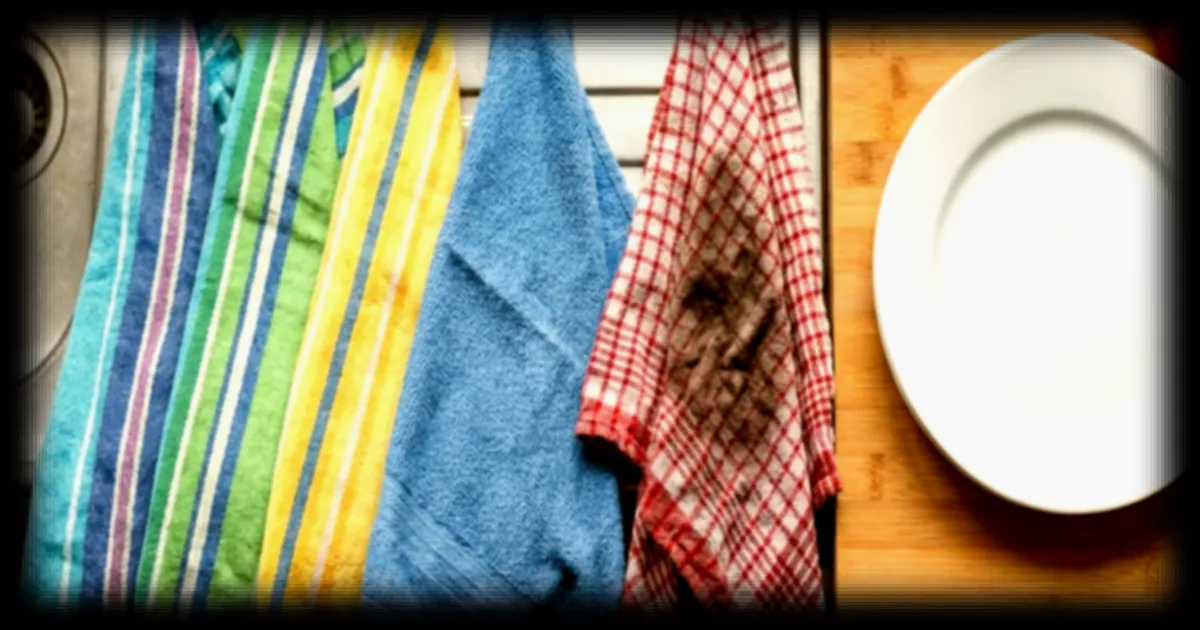 L'importance de l'hygiène en cuisine : le torchon, un nid à microbes à surveiller de près