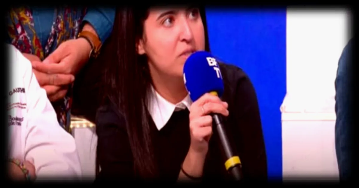 Lina rappelle que les Français n'ont pas demandé à être en guerre lors d'un forum BFMTV