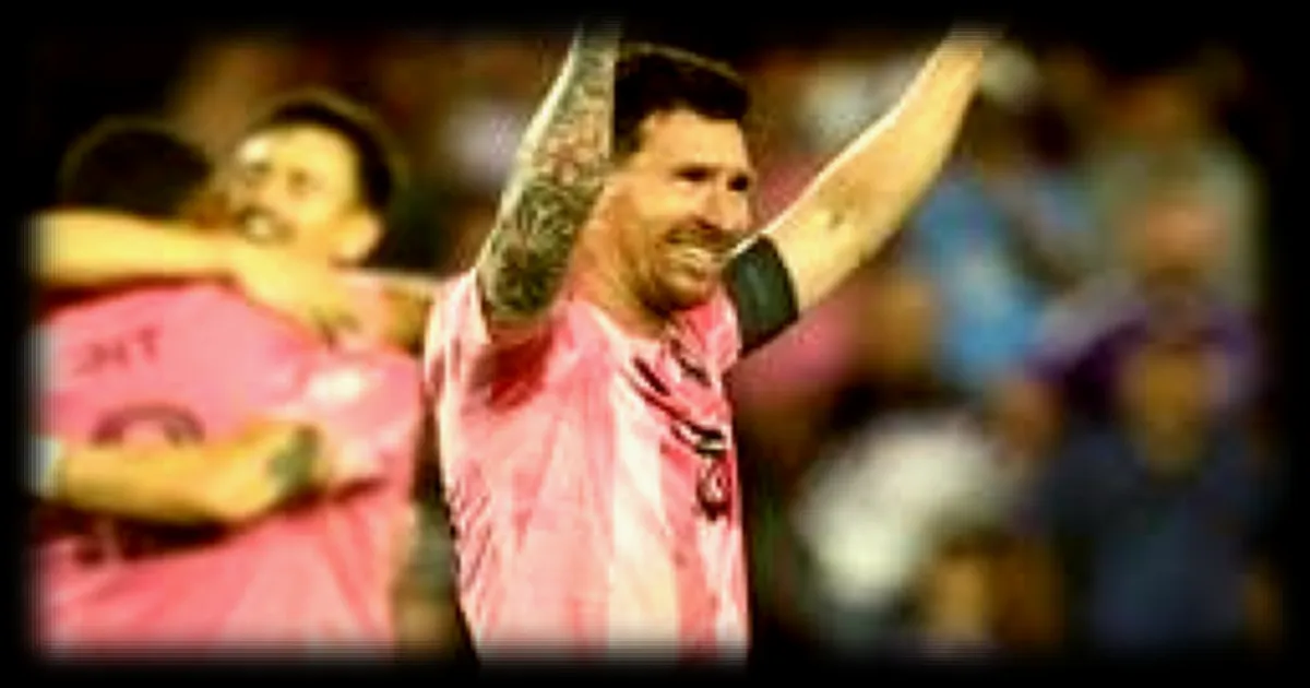 Lionel Messi s'illustre avec un doublé pour l'Inter Miami