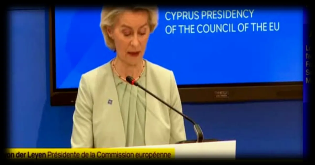 L'Iran lie la levée des sanctions à une désescalade régionale, déclare Ursula von der Leyen