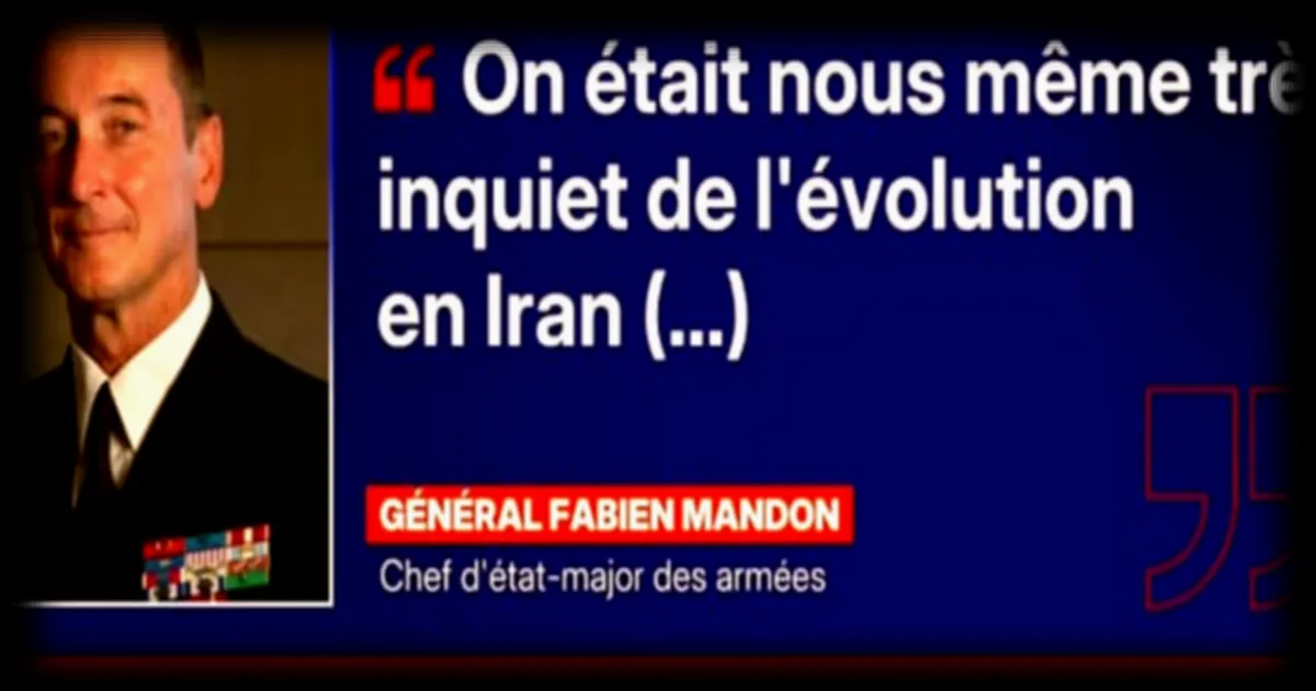 L'Iran possède désormais des missiles capables d'atteindre la France, selon le chef d'état-major des armées