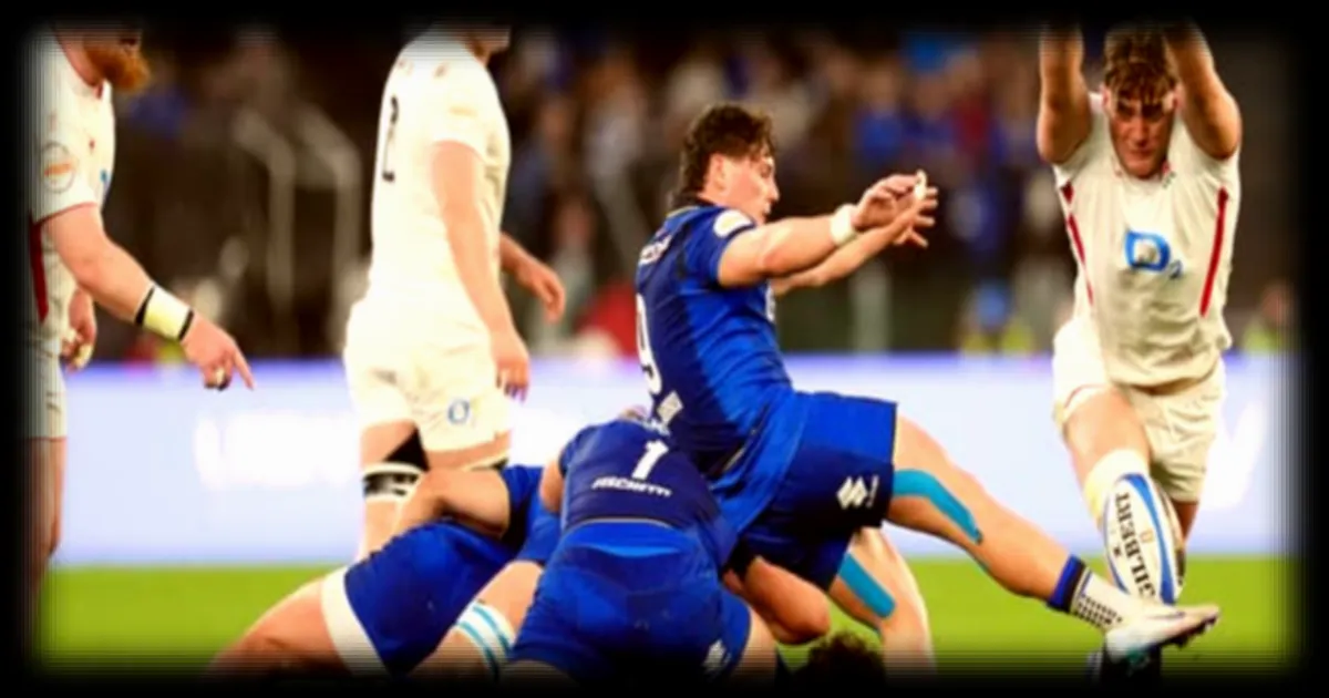 L'Italie crée l'histoire en battant l'Angleterre pour la première fois dans le Tournoi des 6 Nations