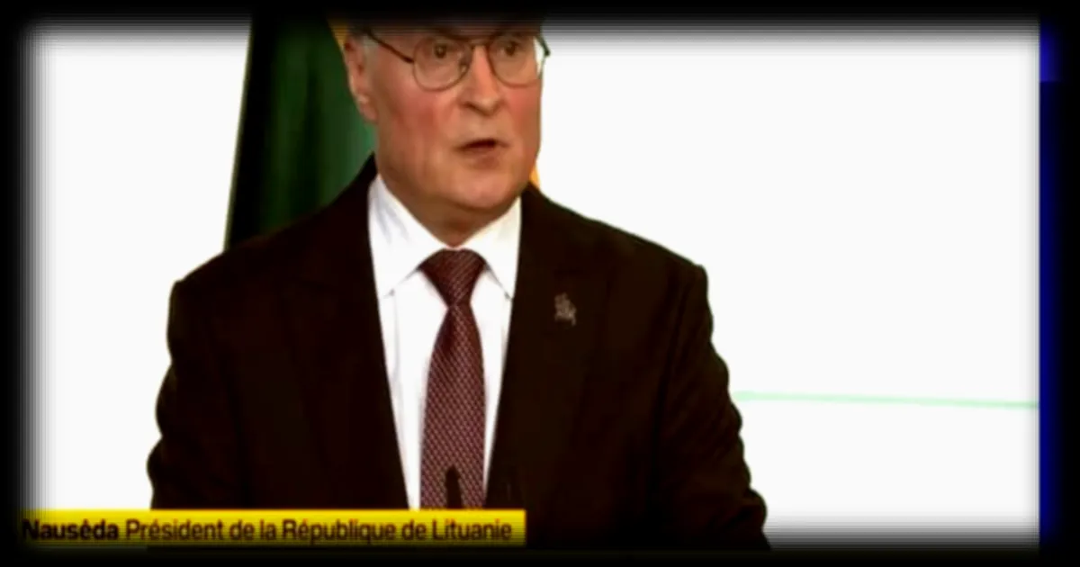 Lituanie : le président Gitanas Nausėda souhaite l’intégration de Vilnius dans le dispositif de dissuasion nucléaire face à Moscou