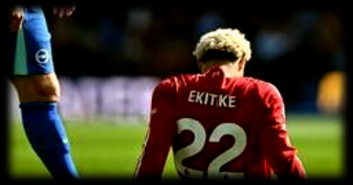 Liverpool s'incline à Brighton et perd Ekitike sur blessure