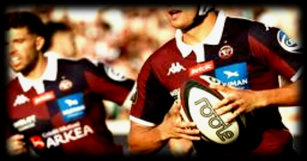 Louis Bielle-Biarrey menage avant le quart de finale de l'UBB contre Toulouse en Champions Cup