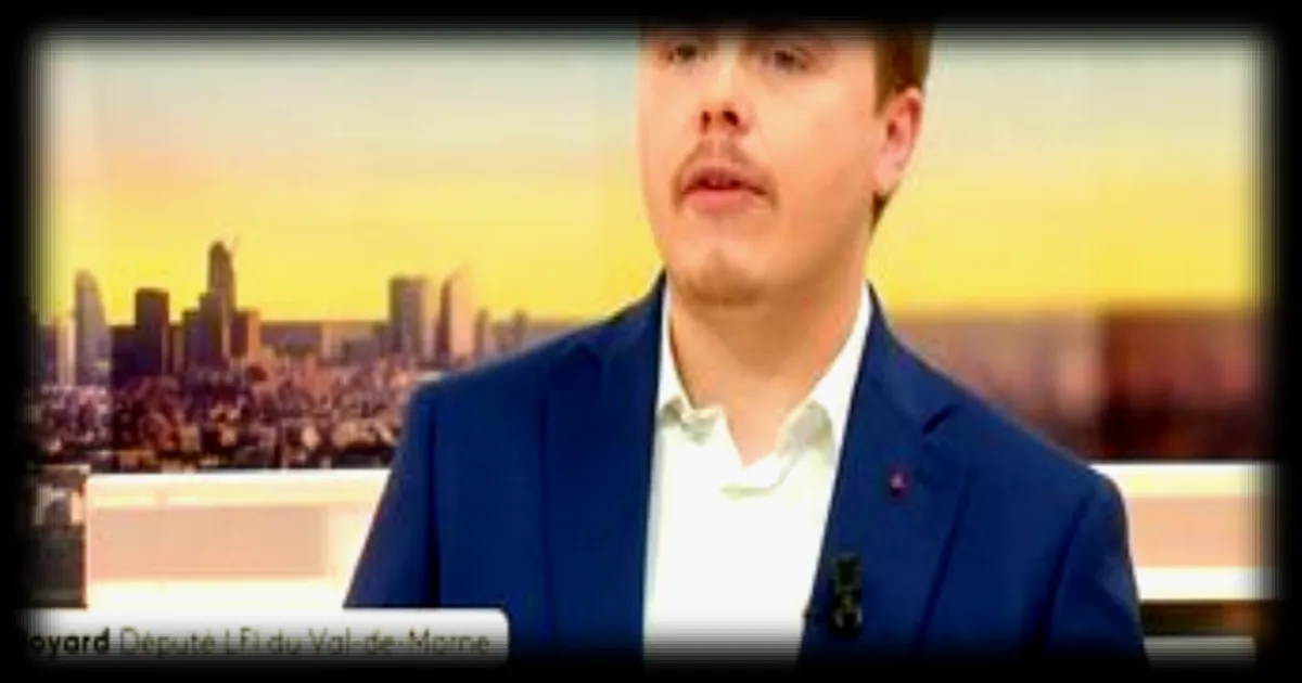 Louis Boyard, député LFI du Val-de-Marne, s'exprime sur la 'Nouvelle France' lors d'une marche contre le racisme à Saint-Denis