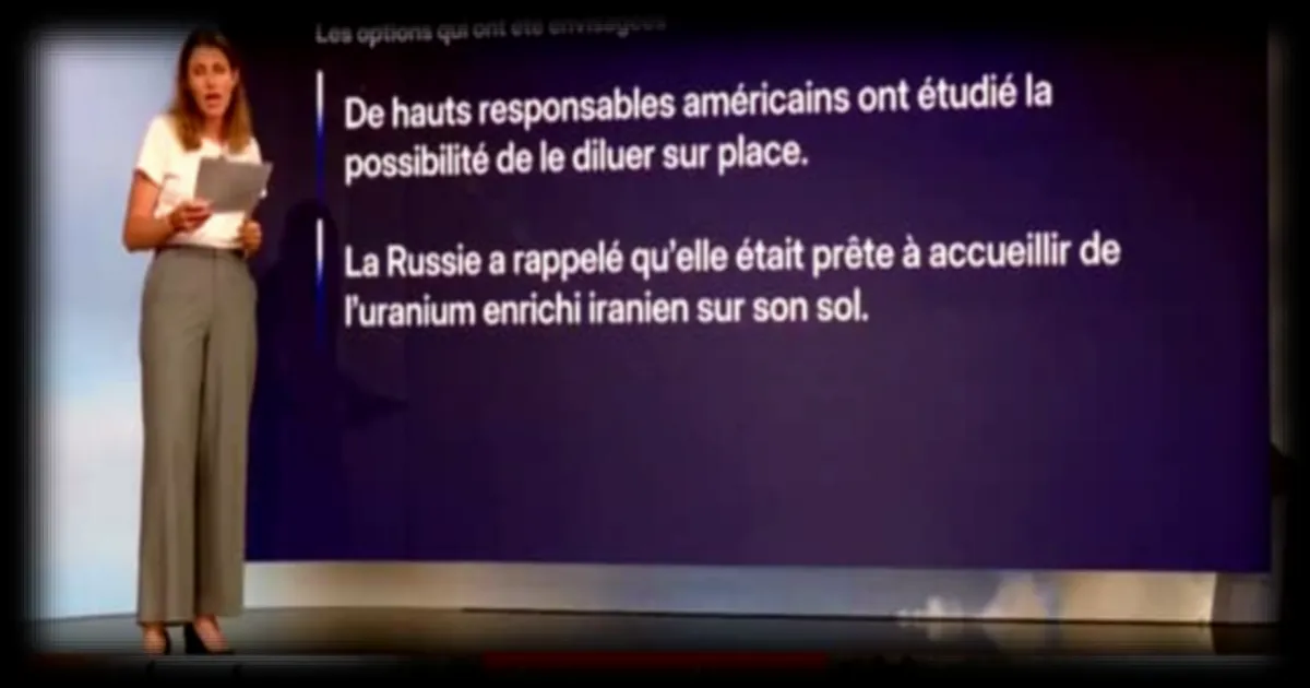 L'uranium enrichi en Iran : ce que l'on sait selon BMF - International