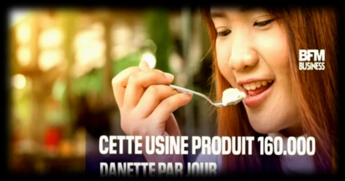 L'usine qui produit 160.000 Danette par jour