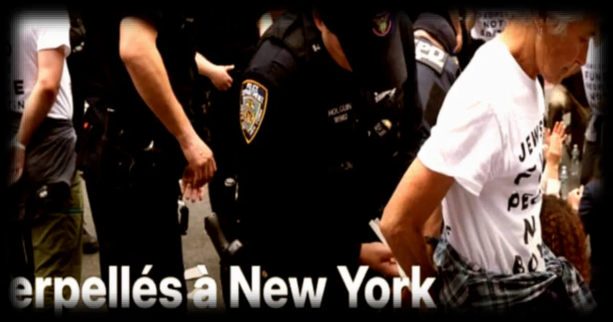 Manifestation contre le soutien militaire américain à Israël: plus de 90 militants interpellés à New York
